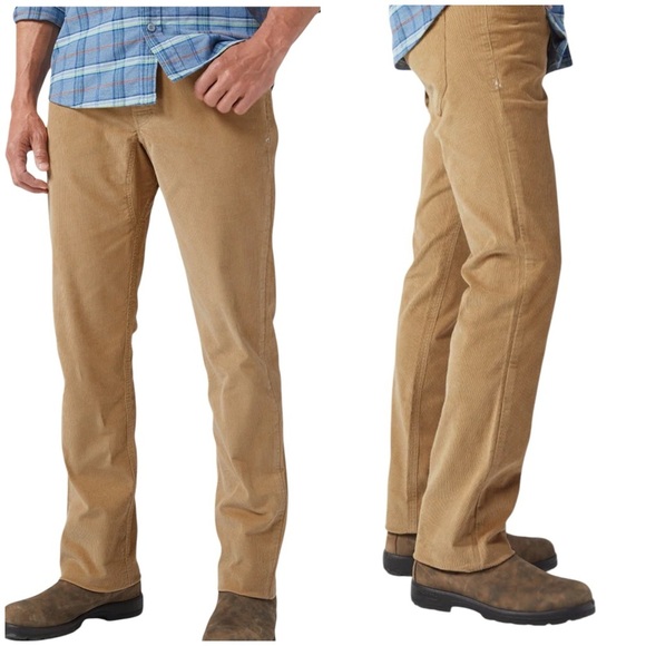 STIO MENS RIVET CORD PANTS 38R ORGANIC STRETCH COTTON STRAIGHT LEG CLASSIC FIT - Picture 1 of 11